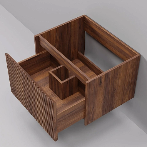 Тумба под раковину ArtDecco Camilla 60 ACM06W22S000 подвесная, черный орех Тумба под раковину ArtDecco Camilla 60 ACM06W22S000 подвесная, черный орех