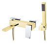 Картинка анонса товара «смеситель для ванны boheme goldchrome 143-gcr.2 с душем»