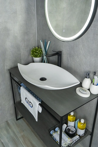 Раковина Gid N9178 51171 накладная белая 74x38x13 Раковина Gid N9178 51171 накладная белая 74x38x13