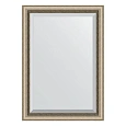 Зеркало в багетной раме Evoform Exclusive BY 1192 73 x 103 см, состаренное серебро с плетением Зеркало в багетной раме Evoform Exclusive BY 1192 73 x 103 см, состаренное серебро с плетением