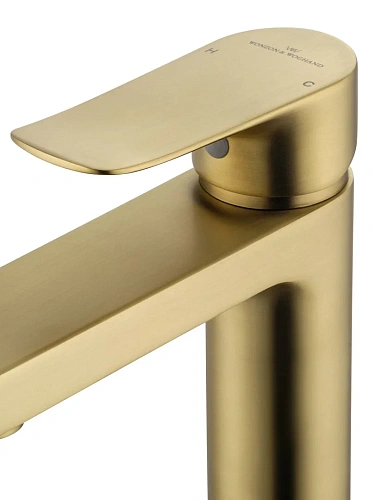 Смеситель для раковины Wonzon & Woghand брашированное золото (WW-A40222-BG) Смеситель для раковины Wonzon & Woghand брашированное золото (WW-A40222-BG)