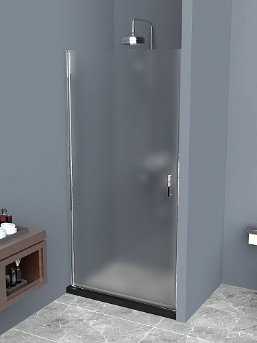 Душевая дверь BelBagno Uno UNO-B-1-75-P-Cr 75х185 см, профиль хром/стекло рифленое Душевая дверь BelBagno Uno UNO-B-1-75-P-Cr 75х185 см, профиль хром/стекло рифленое