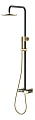 Душевая система Boheme STICK 128-BG BLACK DIAMOND Gold Душевая система Boheme STICK 128-BG BLACK DIAMOND Gold