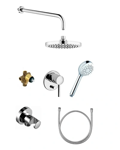 Душевая система Kludi Bozz 386300576 Душевая система Kludi Bozz 386300576