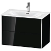 Тумба под раковину Duravit XSquare XS432404040 подвесная 81 см черный глянцевый Тумба под раковину Duravit XSquare XS432404040 подвесная 81 см черный глянцевый
