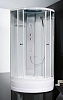 Картинка анонса товара «душевая кабина orans sr-86173w 100 x 100 см поддон 30 см, задние стекла белые дымчатые»