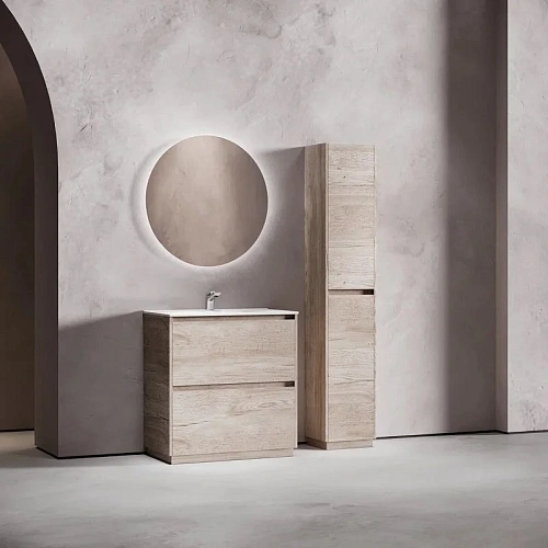 Тумба под раковину Sancos Libra Floor LB80FEG напольная, 790х450х840 дуб галифакс натуральный Тумба под раковину Sancos Libra Floor LB80FEG напольная, 790х450х840 дуб галифакс натуральный