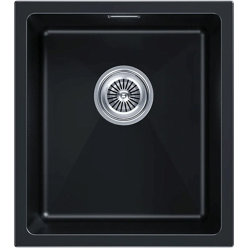 Кухонная мойка Paulmark LUMI 41UNI LU41-BLM, черный металлик, 410х460 Кухонная мойка Paulmark LUMI 41UNI LU41-BLM, черный металлик, 410х460