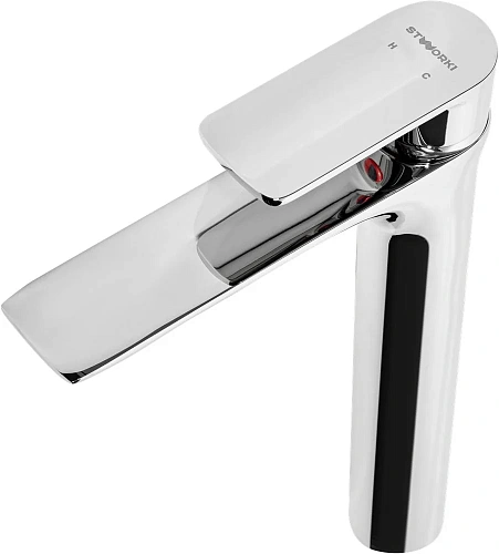 Смеситель для раковины STWORKI Карлстад WFD21002 высокий 577373 Смеситель для раковины STWORKI Карлстад WFD21002 высокий 577373