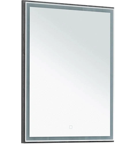 Комплект мебели Aquanet Беркли 60 белый/дуб рошелье (зеркало дуб рошелье) 00258906 Комплект мебели Aquanet Беркли 60 белый/дуб рошелье (зеркало дуб рошелье) 00258906