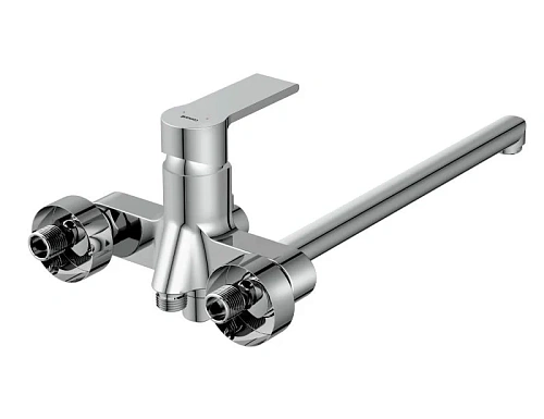 Смеситель для ванны Cersanit BRASKO (A64091) с длинным изливом однорычажный 64091 Смеситель для ванны Cersanit BRASKO (A64091) с длинным изливом однорычажный 64091