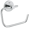 Картинка анонса товара «держатель туалетной бумаги grohe essentials без крышки, хром (40689001)»