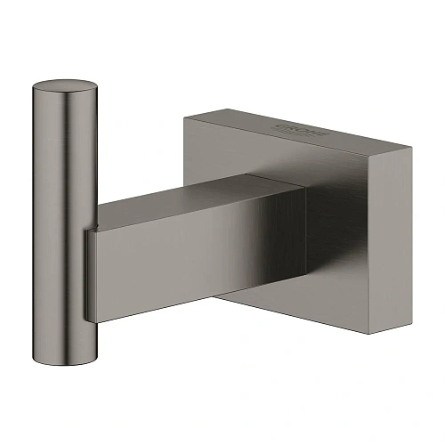 Крючок GROHE Essentials Cube, темный графит матовый (40511AL1) Крючок GROHE Essentials Cube, темный графит матовый (40511AL1)