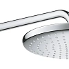 Верхний душ GROHE Tempesta 250, круглый + Душевой кронштейн 380 мм, хром (26663000) Верхний душ GROHE Tempesta 250, круглый + Душевой кронштейн 380 мм, хром (26663000)