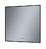 Картинка анонса товара «зеркало grossman pragma-норма black (800x800x45) led с сенсорным выключателем и подогревом 1880802»