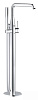 Картинка анонса товара «смеситель для ванны grohe essence+ с душевым гарнитуром, напольный, хром (23491001)»