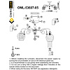 Люстра потолочная Omnilux Telti OML-53607-05 Люстра потолочная Omnilux Telti OML-53607-05