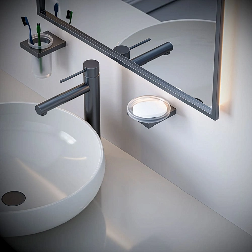 Мыльница Timo Petruma 15221/18 черное золото Мыльница Timo Petruma 15221/18 черное золото