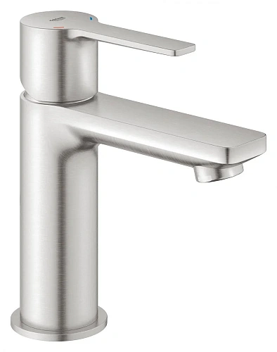 Смеситель для раковины GROHE Lineare New с донным клапаном, суперсталь (23791DC1) Смеситель для раковины GROHE Lineare New с донным клапаном, суперсталь (23791DC1)
