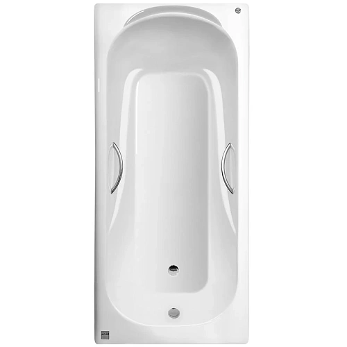 Ванна чугунная Byon Christa 180 x 80 см с ручками, прямоугольная, белый, Н0000307 Ванна чугунная Byon Christa 180 x 80 см с ручками, прямоугольная, белый, Н0000307