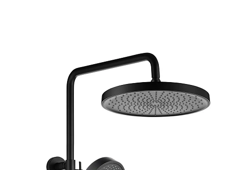 Душевая система Aquatek ВЕГА AQ2043MB черный матовый Душевая система Aquatek ВЕГА AQ2043MB черный матовый