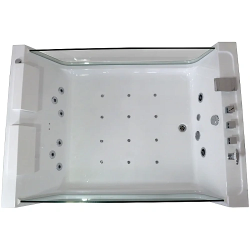 Акриловая ванна Ceruttispa C-454A 1700x1200x580 гидромассажная Акриловая ванна Ceruttispa C-454A 1700x1200x580 гидромассажная