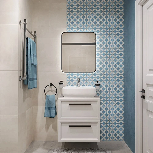 Зеркало DIWO Кострома 60 черное, с подсветкой, прямоугольное, настенное 543510 Зеркало DIWO Кострома 60 черное, с подсветкой, прямоугольное, настенное 543510