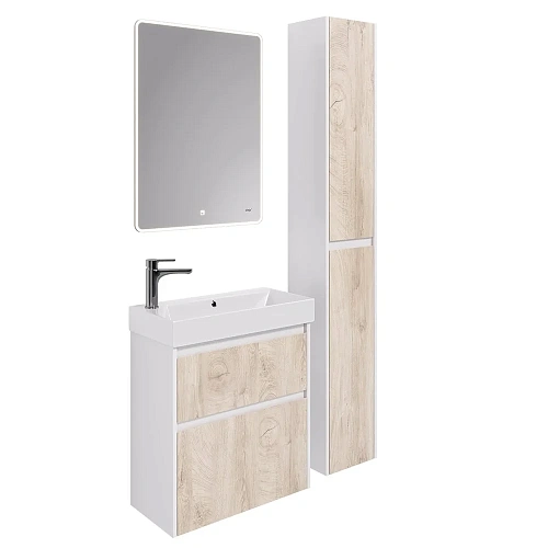 Шкаф-пенал DREJA SLIM, 30 см, подвесной/напольный, универсальный, 2 дверцы, 4 стеклянные полки, белы 99.0504 Шкаф-пенал DREJA SLIM, 30 см, подвесной/напольный, универсальный, 2 дверцы, 4 стеклянные полки, белы 99.0504