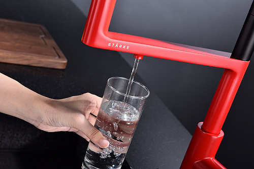 Смеситель для кухни Paulmark Tornado пламя To213402-FI Смеситель для кухни Paulmark Tornado пламя To213402-FI