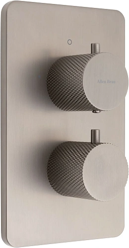 Смеситель для ванны Allen Brau Priority 5.3U123-MG (с внутренней частью, 3 выхода) графит браш Смеситель для ванны Allen Brau Priority 5.3U123-MG (с внутренней частью, 3 выхода) графит браш