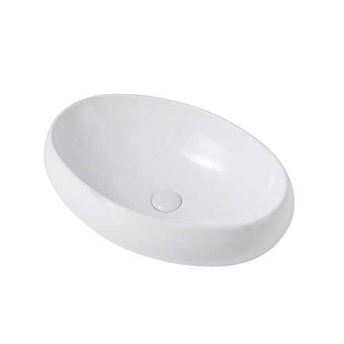 Раковина ABBER Bequem AC2102 накладная, белая Раковина ABBER Bequem AC2102 накладная, белая