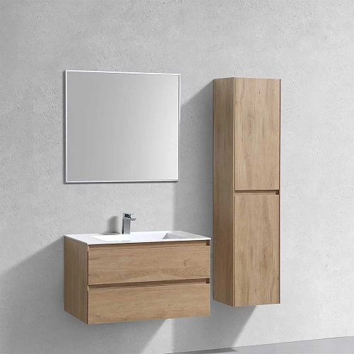 Тумба под раковину Vincea Luka 80 подвесная N.Oak VMC-2L800NO Тумба под раковину Vincea Luka 80 подвесная N.Oak VMC-2L800NO