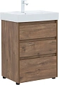 Тумба под раковину Aquanet Nova Lite 60 дуб рустикальный (3 ящика) 00302471 Тумба под раковину Aquanet Nova Lite 60 дуб рустикальный (3 ящика) 00302471