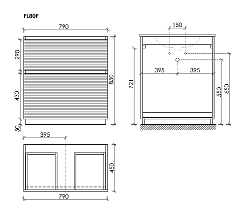 Тумба под раковину SANCOS Folk Floor FL80FCP 790х445х850 капучино, напольная Тумба под раковину SANCOS Folk Floor FL80FCP 790х445х850 капучино, напольная