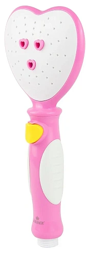 Душевая лейка Kaiser SH-100 Bebe розовая с пищалкой 235x102x38.6mm Душевая лейка Kaiser SH-100 Bebe розовая с пищалкой 235x102x38.6mm