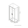 Душевой уголок BERGES LEGOS LS-3 1000х900 061049 Душевой уголок BERGES LEGOS LS-3 1000х900 061049