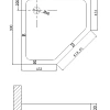 Душевой поддон Niagara Nova NG-90-90D (90x90x13) трапеция, для 6605, 6805 90901D Душевой поддон Niagara Nova NG-90-90D (90x90x13) трапеция, для 6605, 6805 90901D