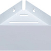Полка Aquanet Магнум Н 28x28 белая матовая, угловая 00341542 Полка Aquanet Магнум Н 28x28 белая матовая, угловая 00341542