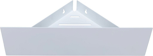 Полка Aquanet Магнум Н 28x28 белая матовая, угловая 00341542 Полка Aquanet Магнум Н 28x28 белая матовая, угловая 00341542