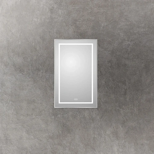 Зеркало BelBagno SPC-KRAFT-500-800-LED-TCH-WARM 500x32x800 мм с подсветкой сенсорным выключателем и подогревом Зеркало BelBagno SPC-KRAFT-500-800-LED-TCH-WARM 500x32x800 мм с подсветкой сенсорным выключателем и подогревом