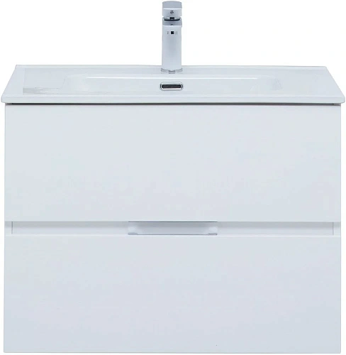 Тумба под раковину Aquanet Алвита New 70 2 ящика, белый матовый 00303909 Тумба под раковину Aquanet Алвита New 70 2 ящика, белый матовый 00303909