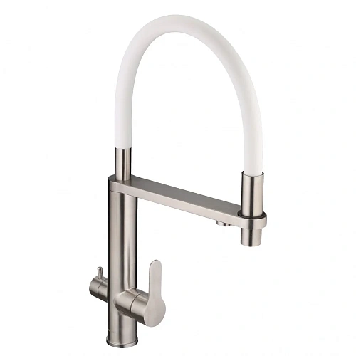 Смеситель для кухни Swedbe Selene Plus 8441 с каналом для подключения фильтра с гибким изливом Смеситель для кухни Swedbe Selene Plus 8441 с каналом для подключения фильтра с гибким изливом