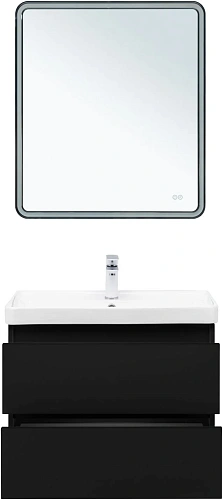 Тумба под раковину Aquanet Вега 2.0 70 черный 00337954 подвесная Тумба под раковину Aquanet Вега 2.0 70 черный 00337954 подвесная