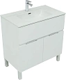 Тумба под раковину Aquanet Алвита New 80 1 ящик, 2 дверцы, белый матовый 00277550 Тумба под раковину Aquanet Алвита New 80 1 ящик, 2 дверцы, белый матовый 00277550