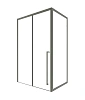 Душевой уголок Timo (T49R+T60) TDSS-130/13C-8R, раздвижная дверь 1300x2000, профиль никель, торцевое стекло TSS-900/13C-8 900x2000 Душевой уголок Timo (T49R+T60) TDSS-130/13C-8R, раздвижная дверь 1300x2000, профиль никель, торцевое стекло TSS-900/13C-8 900x2000