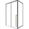 Душевой уголок Timo (T49R+T60) TDSS-130/13C-8R, раздвижная дверь 1300x2000, профиль никель, торцевое стекло TSS-900/13C-8 900x2000 Душевой уголок Timo (T49R+T60) TDSS-130/13C-8R, раздвижная дверь 1300x2000, профиль никель, торцевое стекло TSS-900/13C-8 900x2000