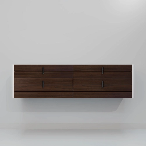 Тумба под раковину ArtDecco Gabriella 150 AGB15W24D000 подвесная, черный орех Тумба под раковину ArtDecco Gabriella 150 AGB15W24D000 подвесная, черный орех