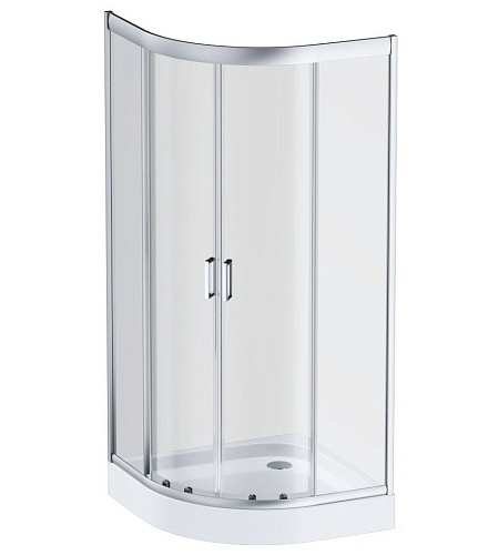 Душевой уголок Am.Pm Gem W90E-401-090WT 90х90 с поддоном Душевой уголок Am.Pm Gem W90E-401-090WT 90х90 с поддоном