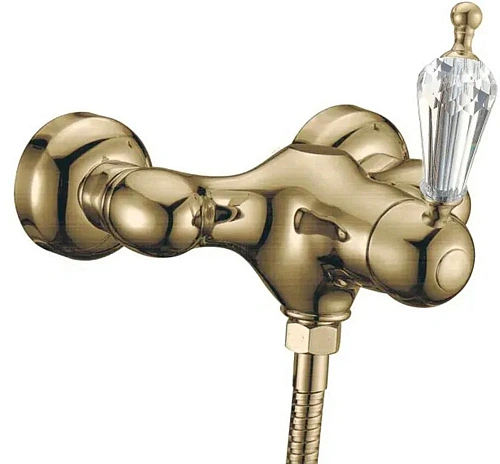 Смеситель для душа Boheme MEDICI Ripresa 304-SW с прозрачным Swarovski Смеситель для душа Boheme MEDICI Ripresa 304-SW с прозрачным Swarovski