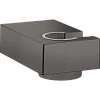 Держатель ручного душа Hansgrohe Porter E, 28387340, шлифованный черный хром
